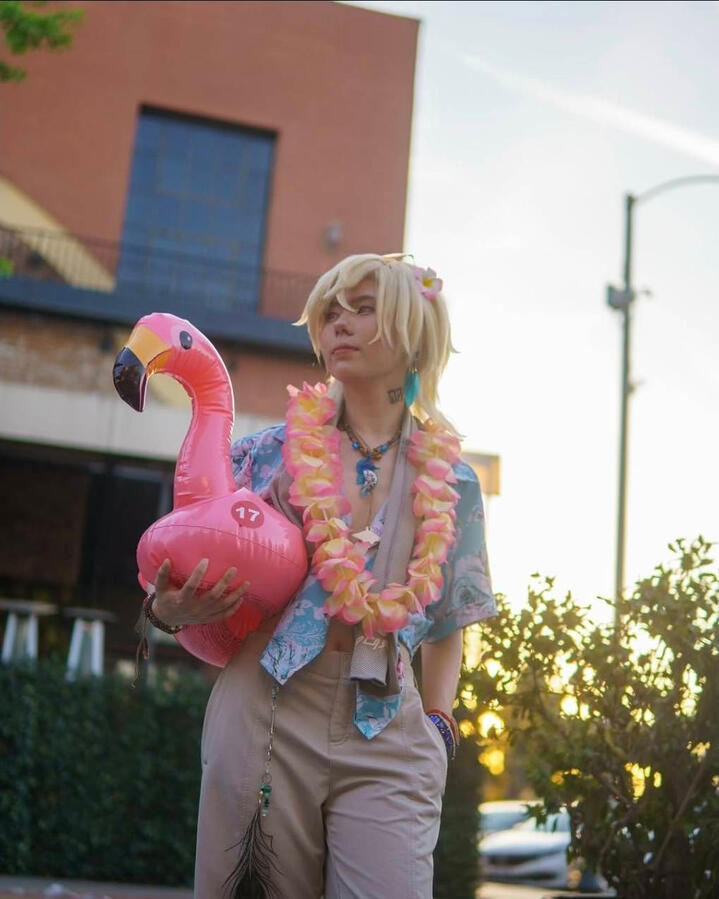 Beach Aventurine - Pop Umai 2025, photog: @jo_cos Beach Aventurine - Pop Umai 2025, photog: @jo_cos